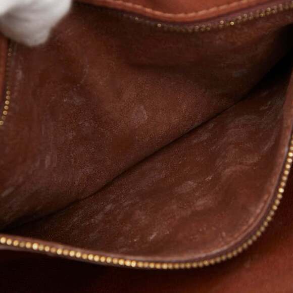 LOUIS VUITTON Brown Monogram Leather Shoulder Bag - Picture 11 of 15